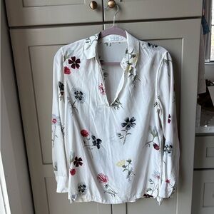 Equipment Multicolor Floral Blouse 100% silk
